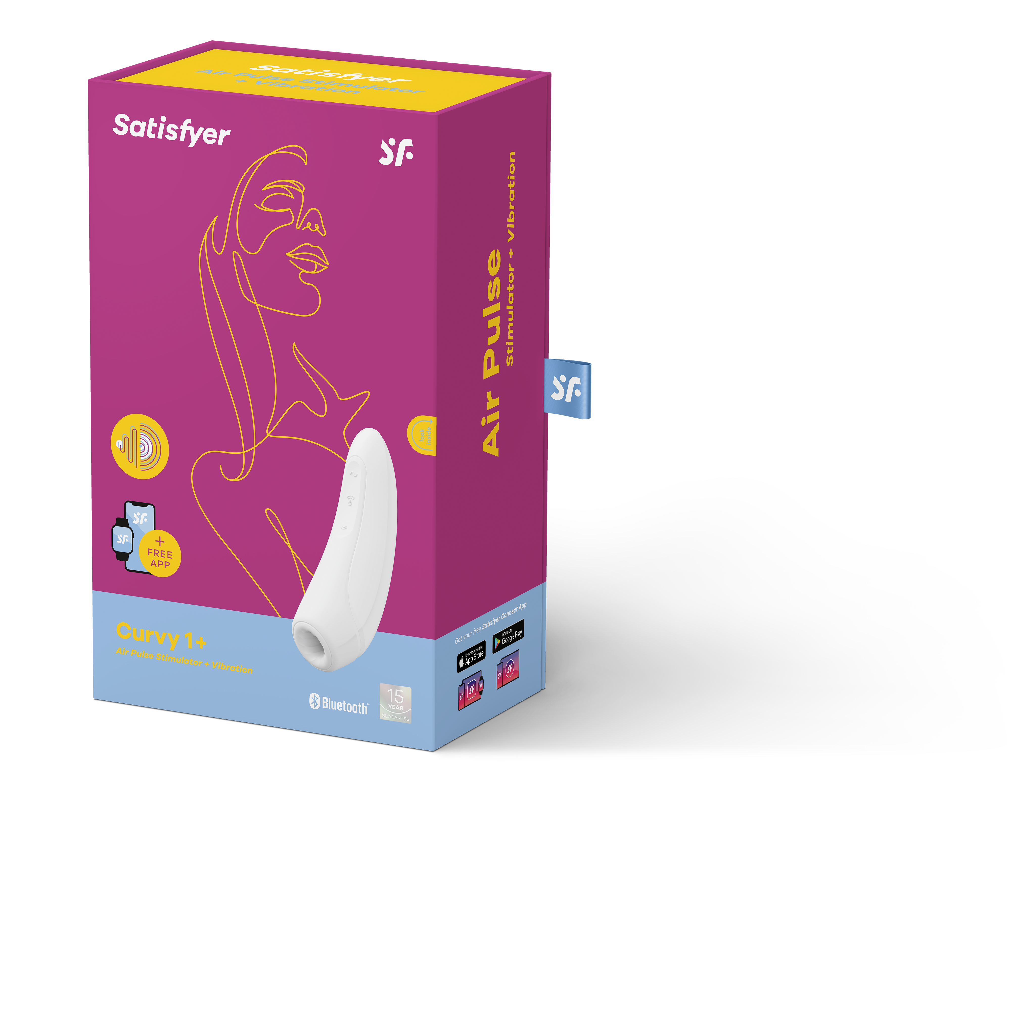 Satisfyer Curvy1+ White