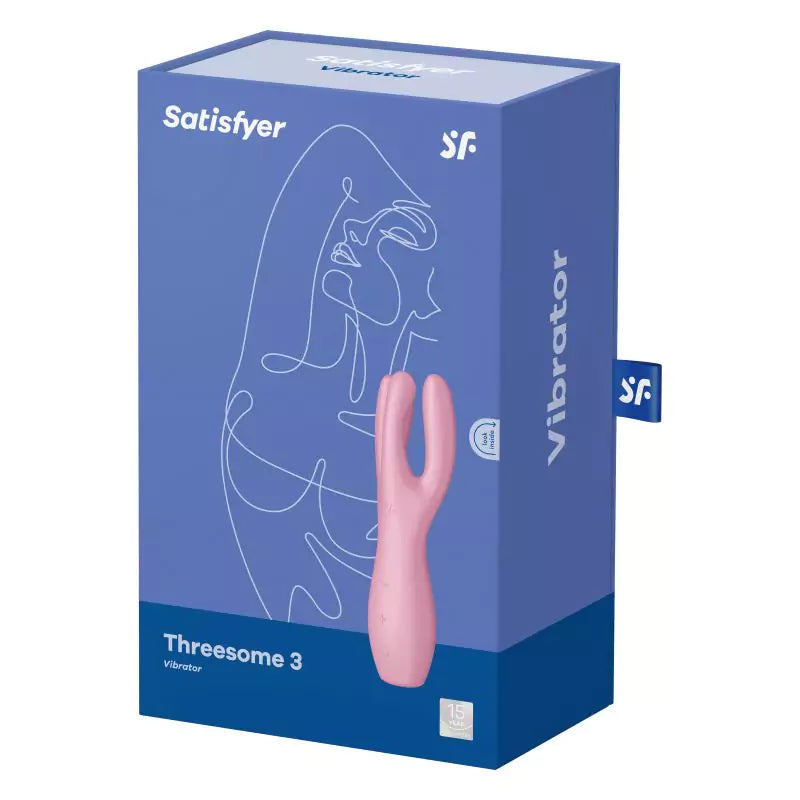 Satisfyer Threesome 3Vibrator pink
