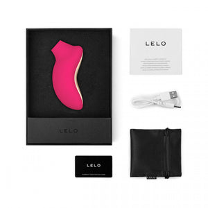 Lelo Sona 2 Clitoral Vibrator with all accessories