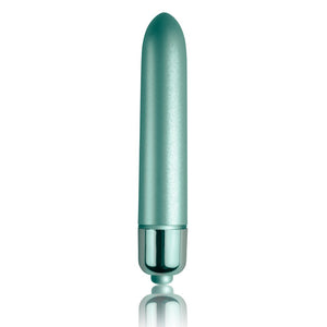 Rocks Off Touch of Velvet Mini Bullet Vibrator Aqua