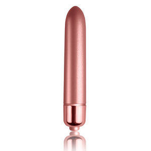 Rocks Off Touch of Velvet Mini Bullet Vibrator - Rose