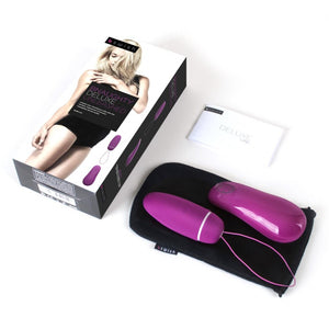 B-Swish Bnaughty Deluxe Unleashed Bullet Vibrator - RASPBERRY with box