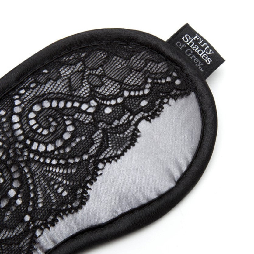 Fifty Shades of Grey Play Nice Satin & Lace Blindfold
