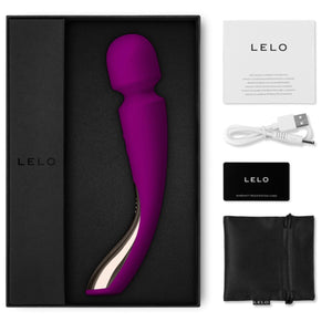 lelo smart wand 2 medium with manual & charger