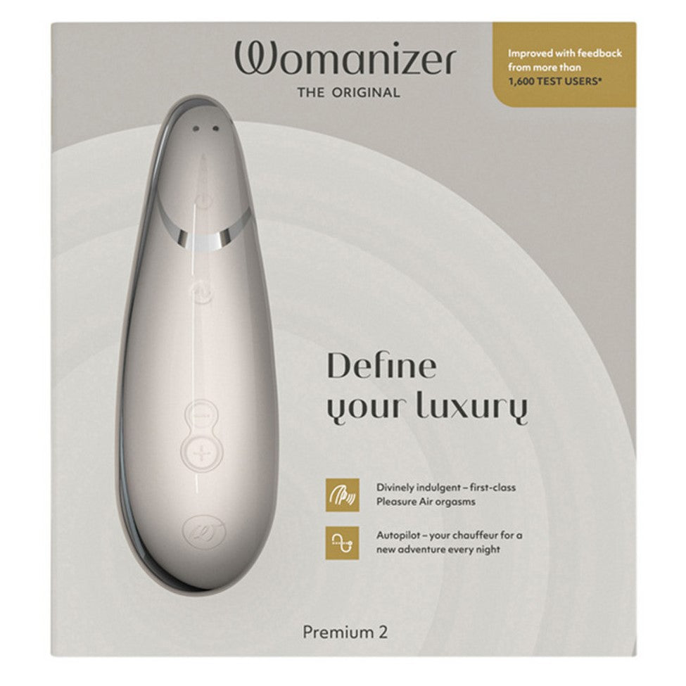 Womanizer Premium 2 Air Pulse Clitoral Vibrator