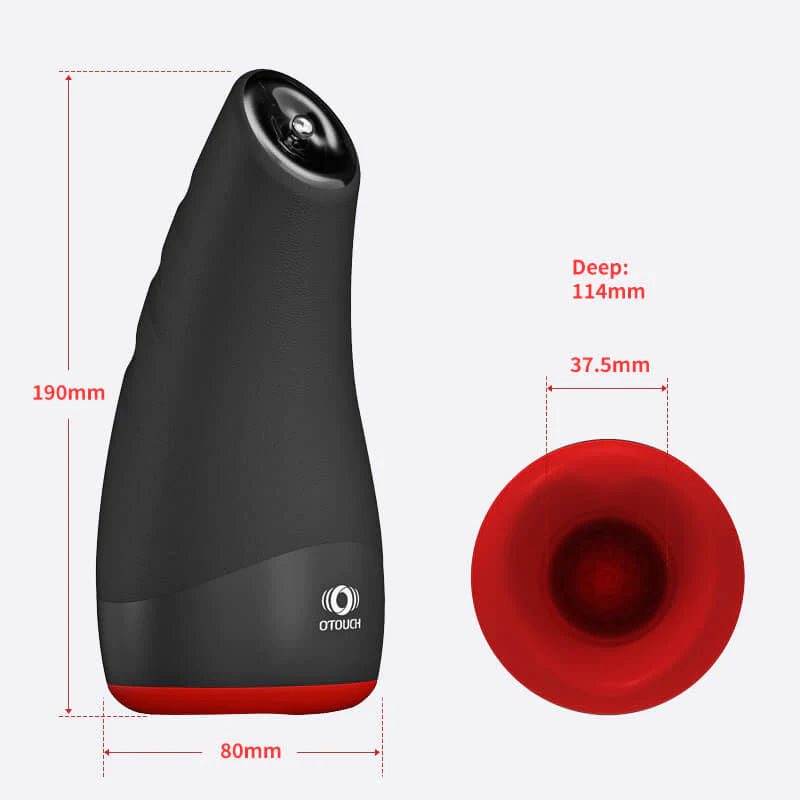 OTouch Airturn C3 Heating Masturbator dimensions