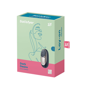 Satisfyer Lay-On 2 Dark Desire Mini Vibrator box
