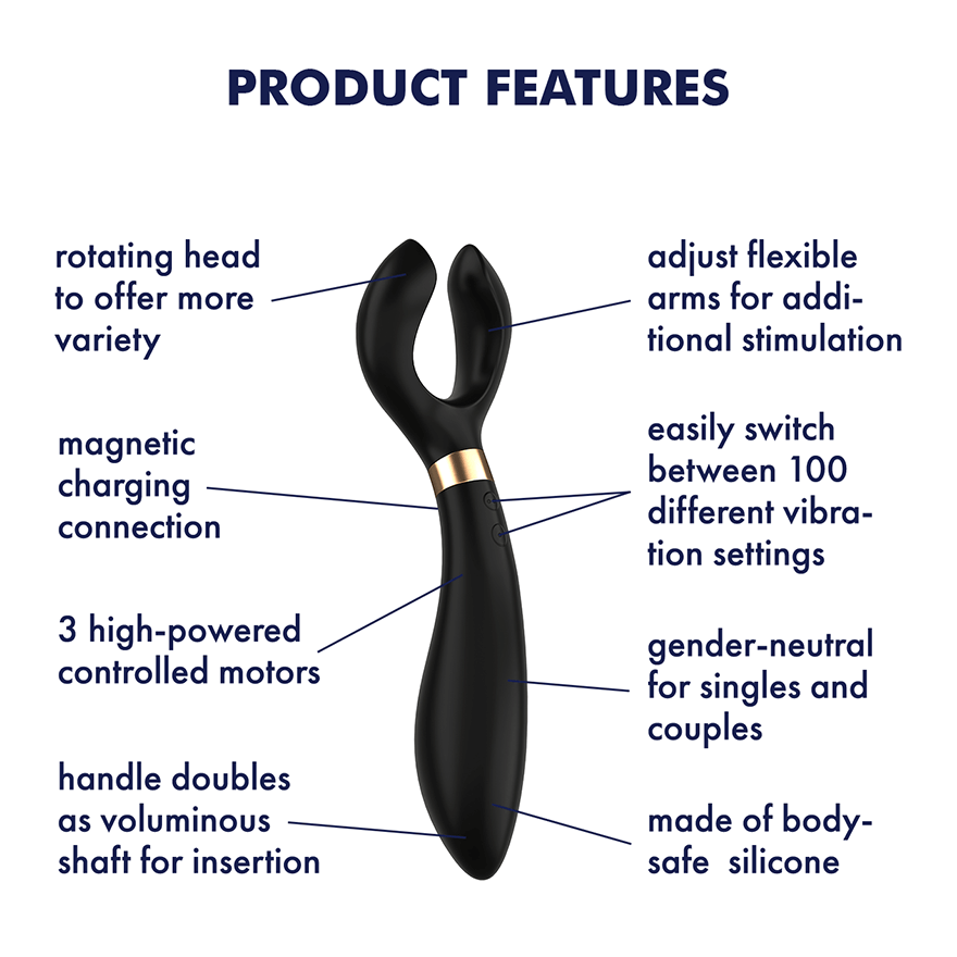 Satisfyer Endless Fun Couples Vibrator - Product Features