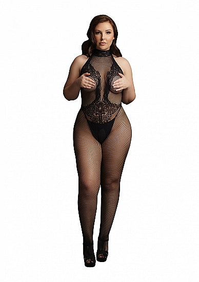Shots: Le Désir Fishnet & Lace Body Stocking