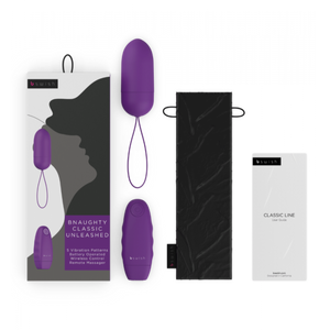 B-Swish BNaughty Classic Unleashed Bullet Vibrator - Purple with box