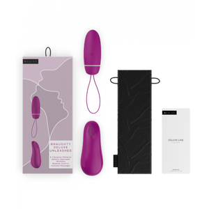 B-Swish Bnaughty Deluxe Unleashed Bullet Vibrator - RASPBERRY with box