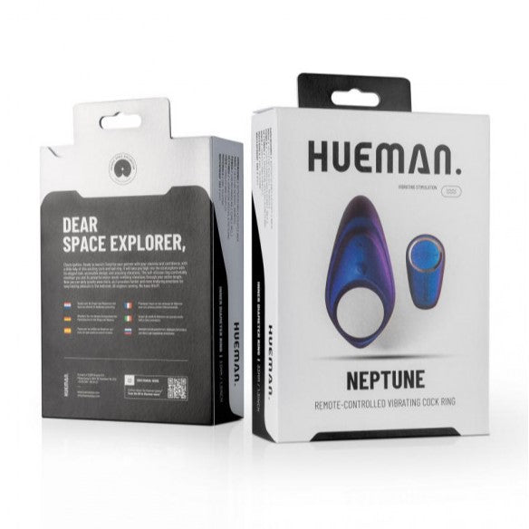 Hueman Neptune Vibrating Cock Ring with Remote