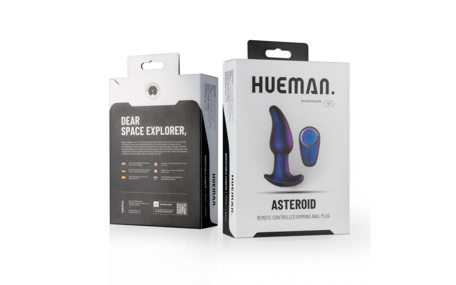 Hueman Asteroid Rimming Anal Plug box