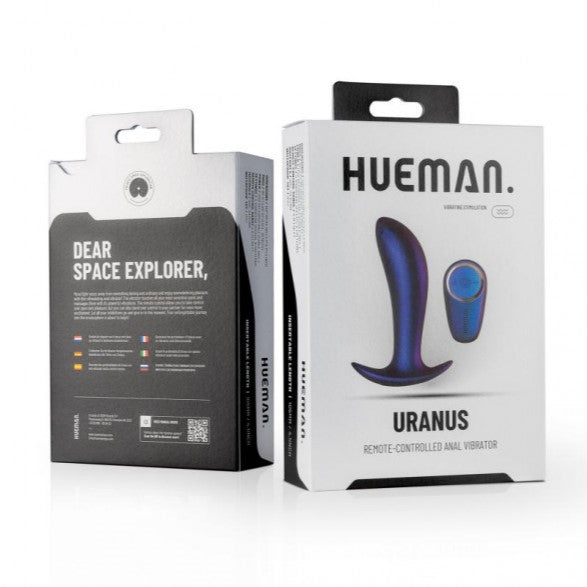 Hueman Uranus Vibrating Anal Vibrator with Remote