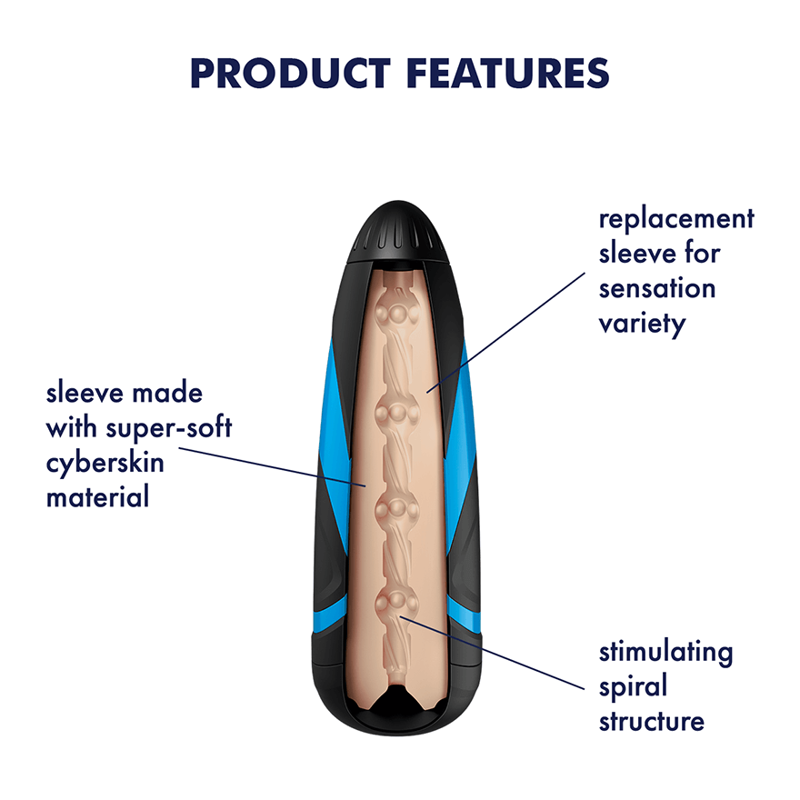 Satisfyer Men Sleeve - Pressure Spiral