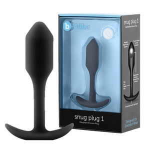 B-Vibe Snug Plug 1 Anal Plug box