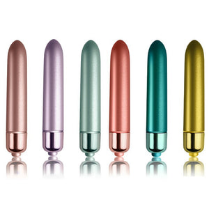Rocks Off Touch of Velvet Mini Bullet Vibrator 6 color variants