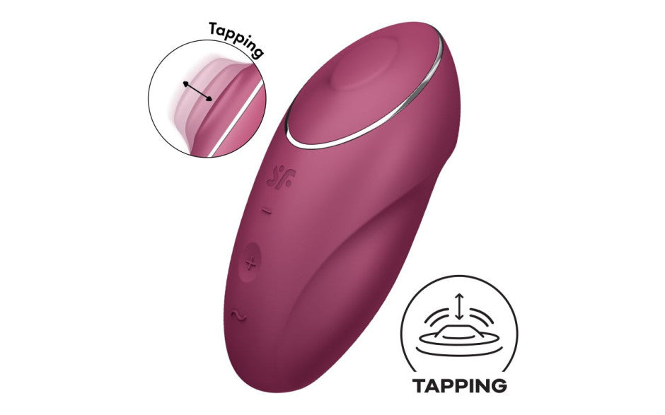 Satisfyer Tap and Climax 1 Red