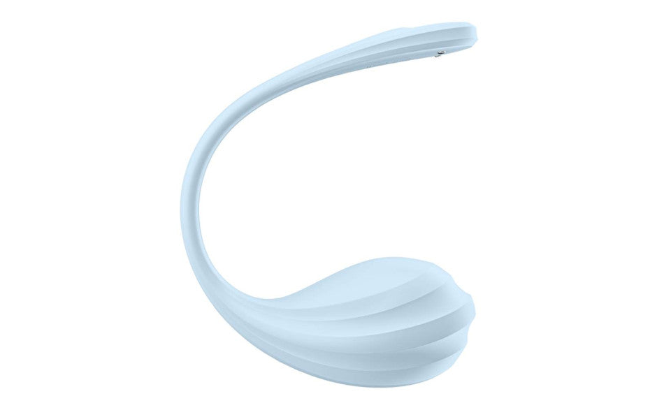 Satisfyer Smooth Petal Wearable App Connect Vibrator Blue