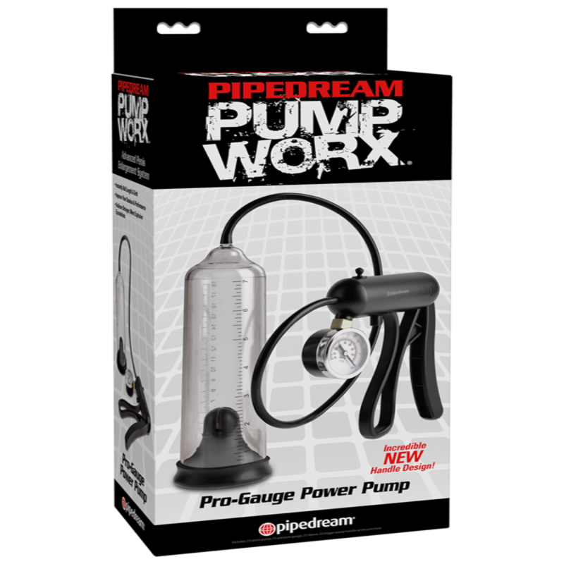 Pump Worx Pro-Gauge Power Pump Black