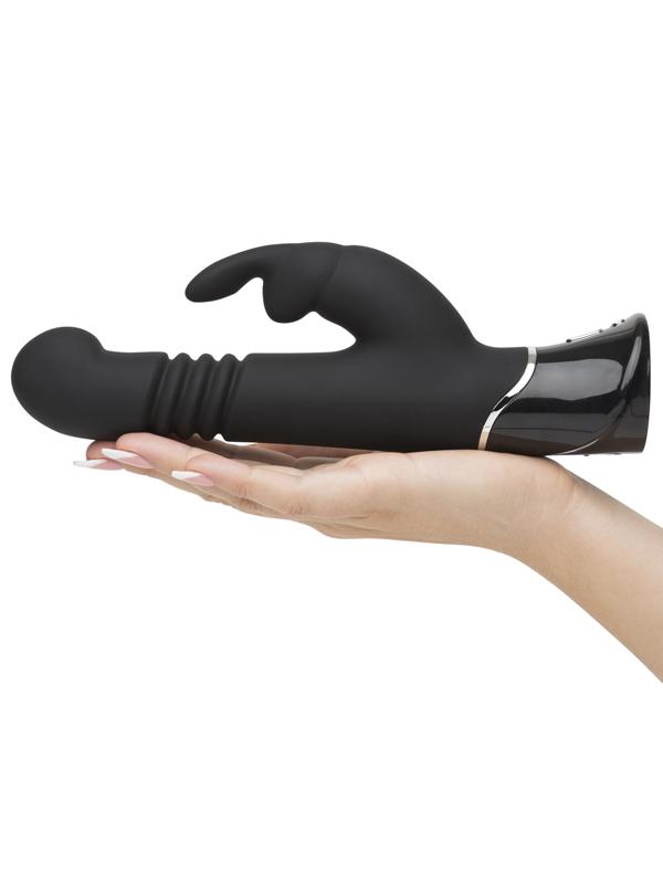 Fifty Shades of Grey Greedy Girl Rechargeable Thrusting G-Spot Rabbit Vibrator