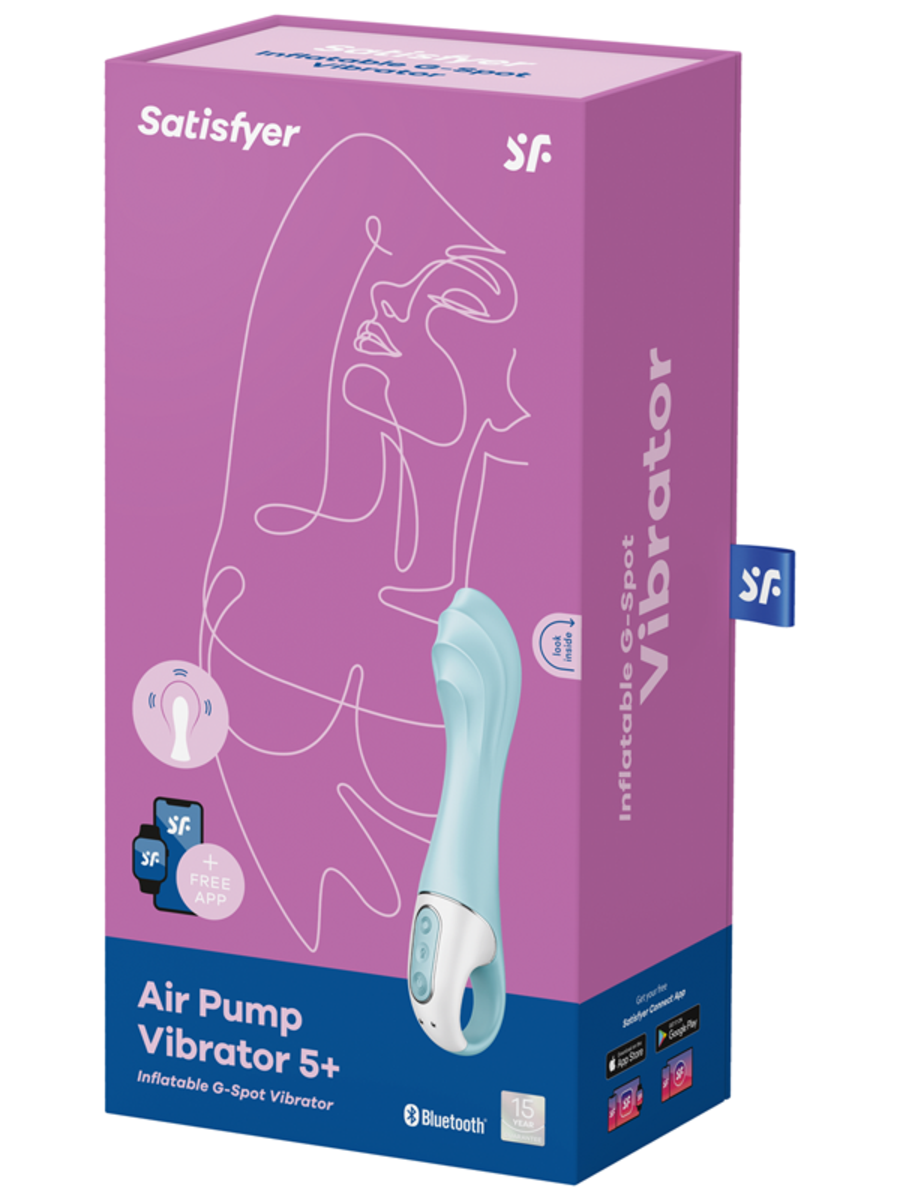 Satisfyer Air Pump 5 Connect App G Spot Vibrator