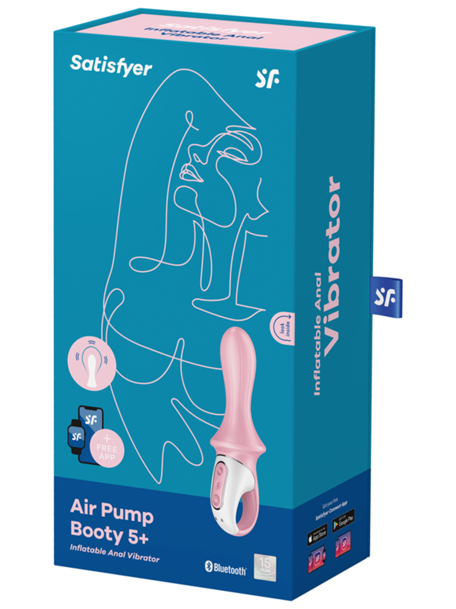 Satisfyer Air Pump Booty 5 Connect App Anal Vibrator