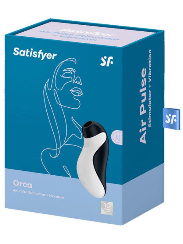 Satisfyer Orca Vibrating Air Pulse Clitoral Stimulator