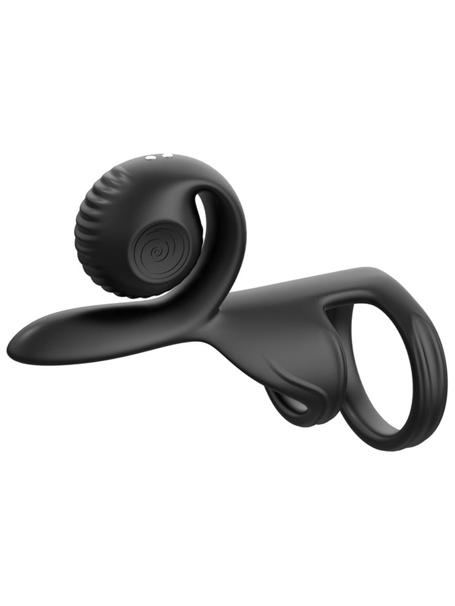SVibe Snail Jovi Couples Ring Black