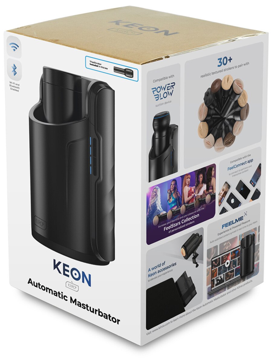 Keon Wifi Combo Set by KIIROO (Feel stroker included) – Wild Fantasy