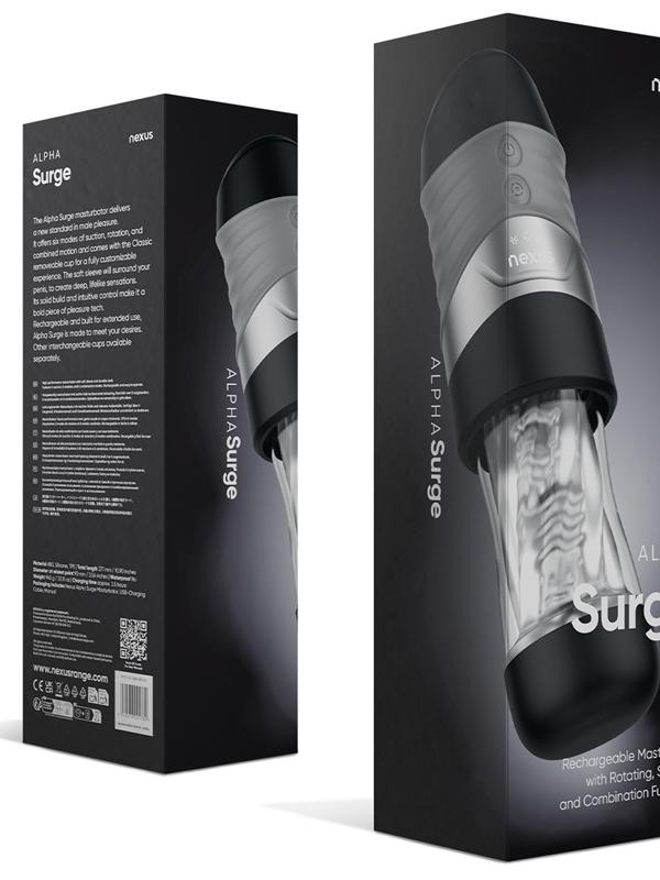 Alpha Surge Masturbator with classic cup
