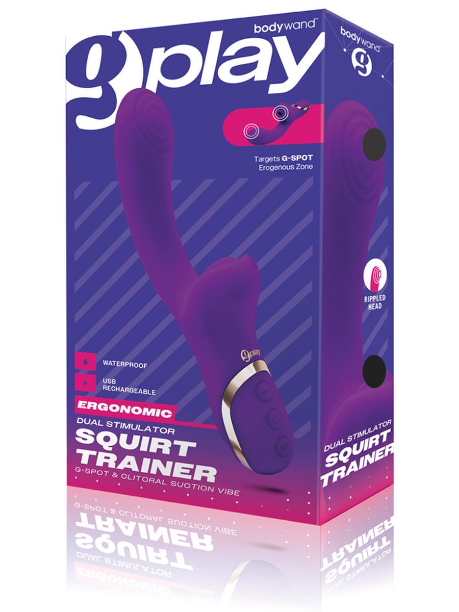 Bodywand G-Play Gspot & Clitoral Suction Vibe
