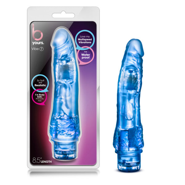 B Yours - Vibe #7 - Blue 21.6 cm (8.5'') Vibrator