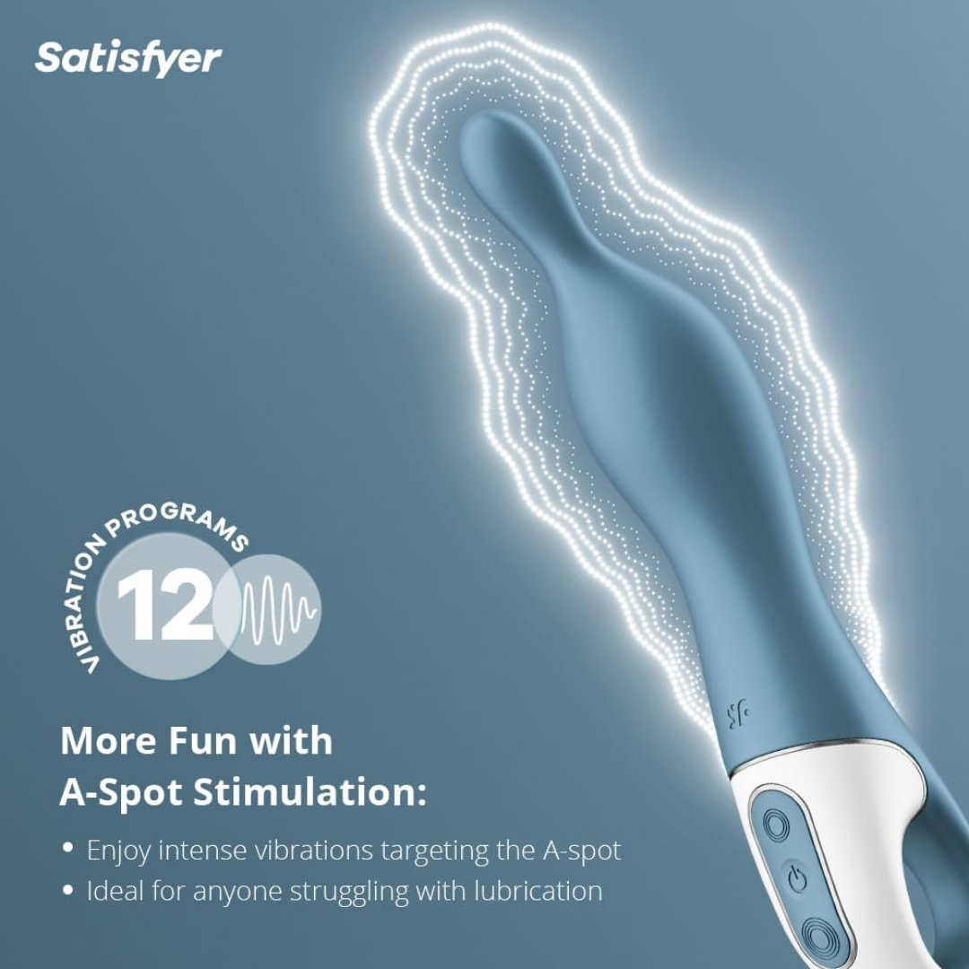 Satisfyer A-Mazing 1 - Berry USB Rechargeable Vibrator