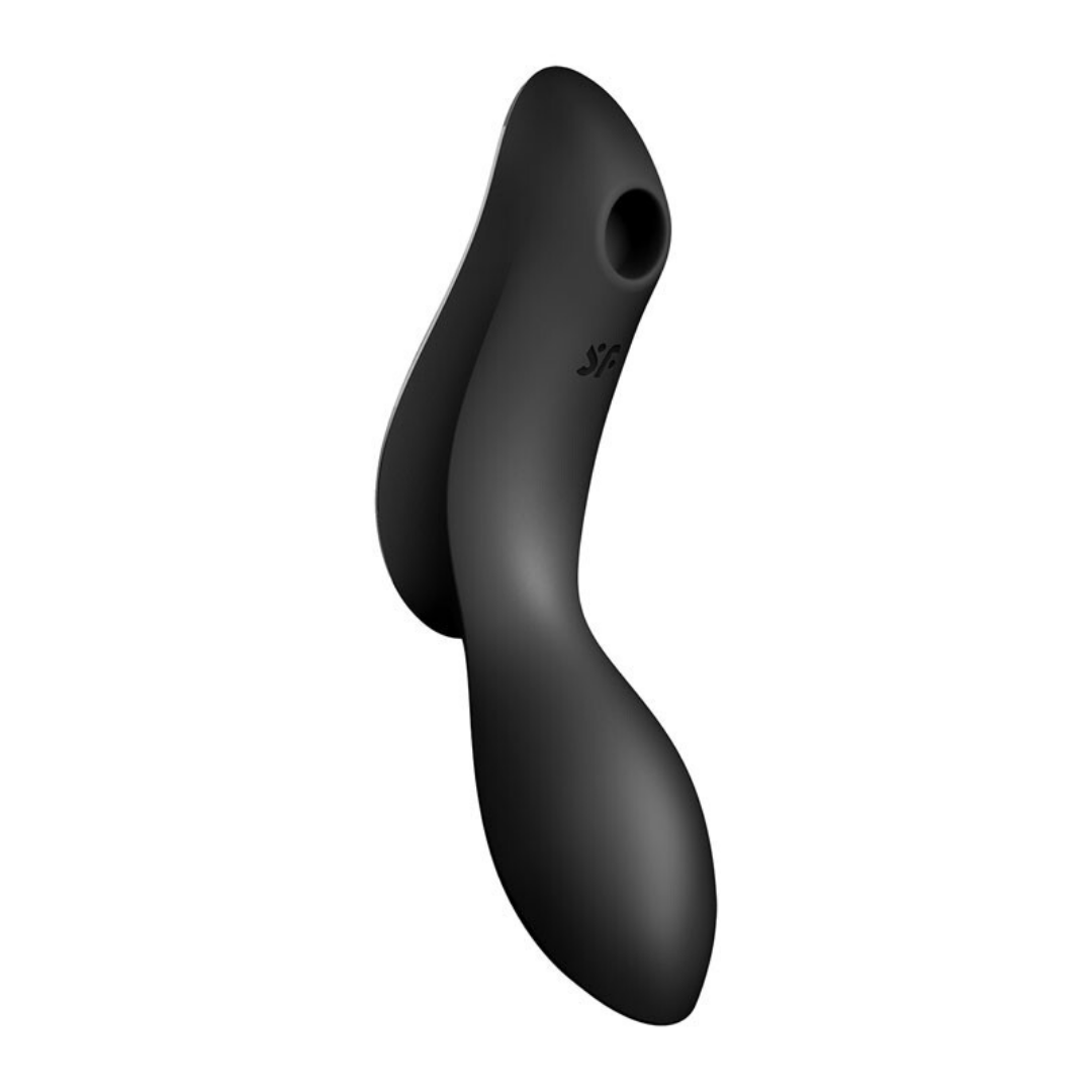 Satisfyer Curvy Trinity 2 - Violet USB Rechargeable Air Pulse Stimulator & Vibrator