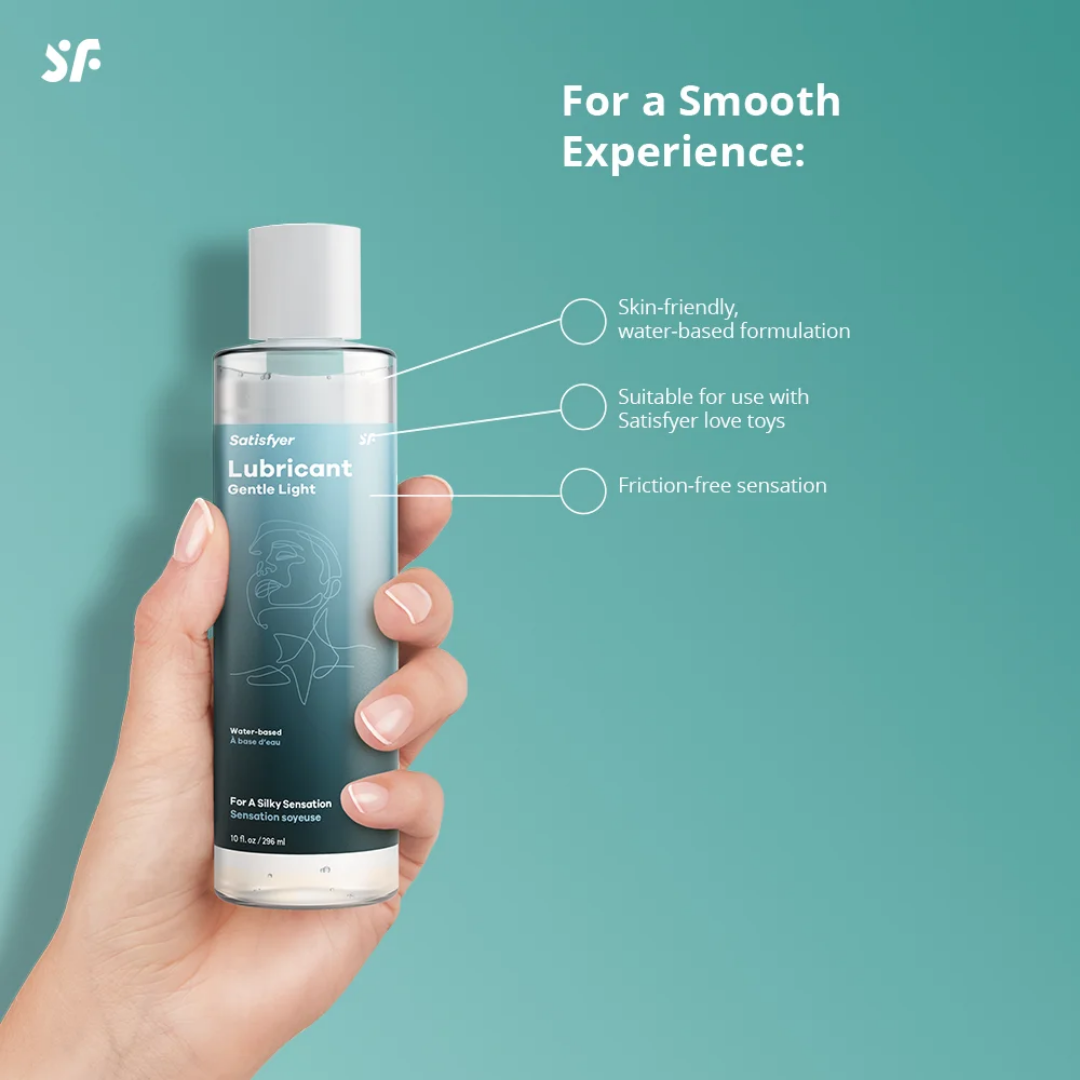 Satisfyer Gentle Light Water Based Lube 295ml
