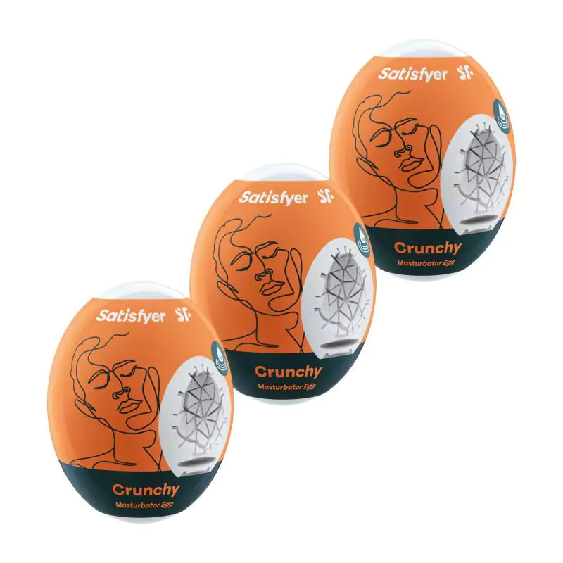 Satisfyer Male Masturbator Egg Crunchy