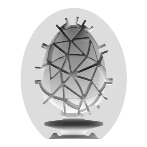 Satisfyer Male Masturbator Egg Crunchy side 