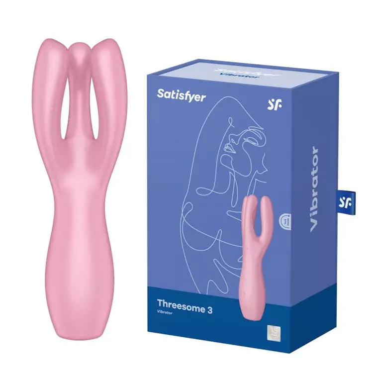 Satisfyer Threesome 3 Pink Vibrator