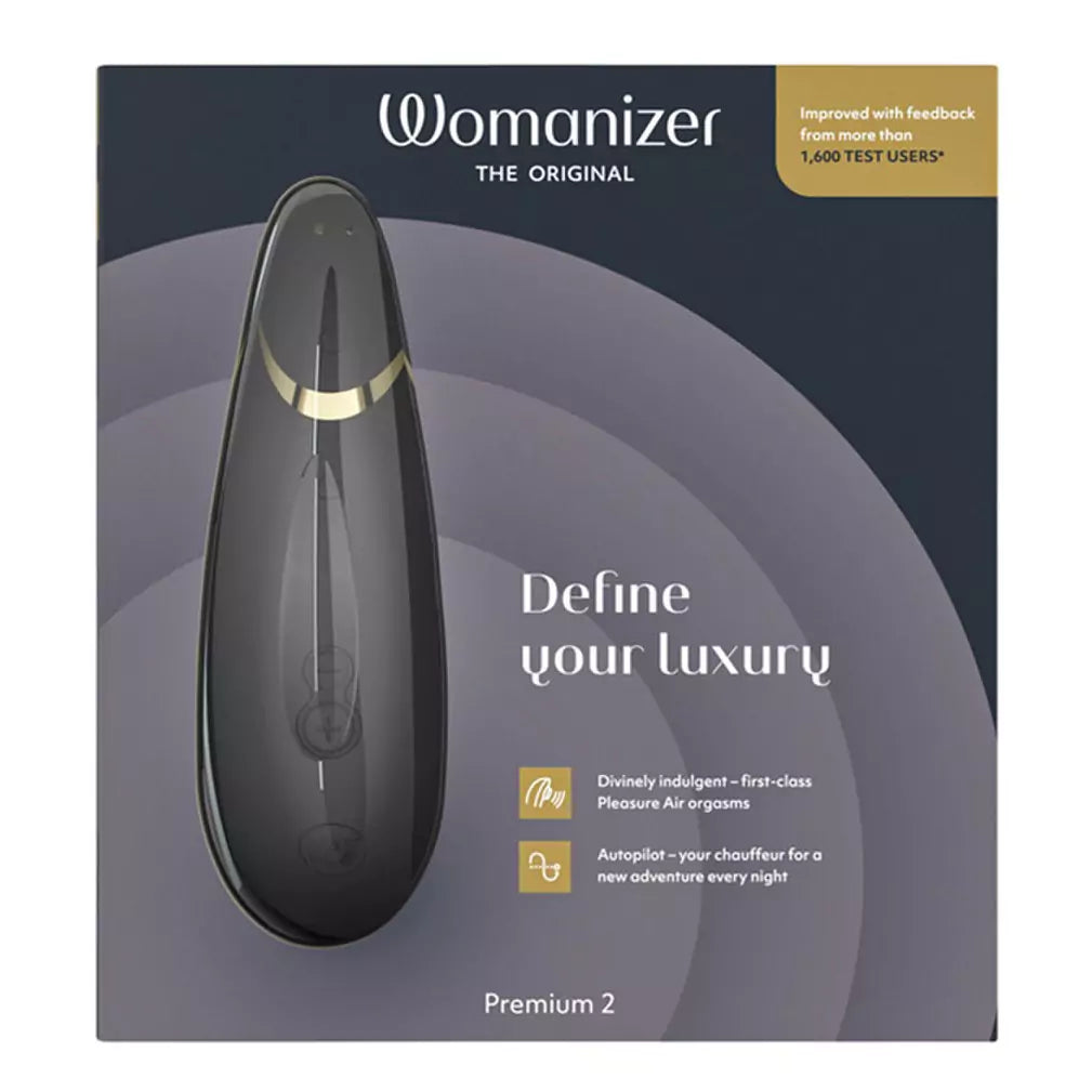 Womanizer Premium 2 Raspberry Womanizer Premium 2 Air Pulse Clitoral Vibrator – Wild Fantasy