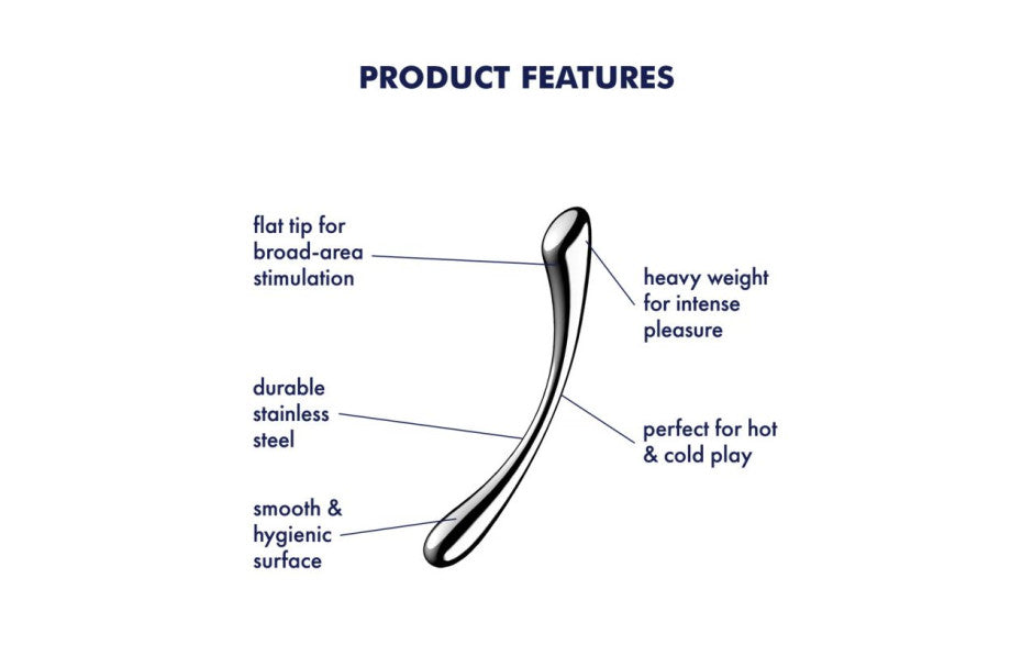 Satisfyer Cosmic Crest 1 Metal Dildo