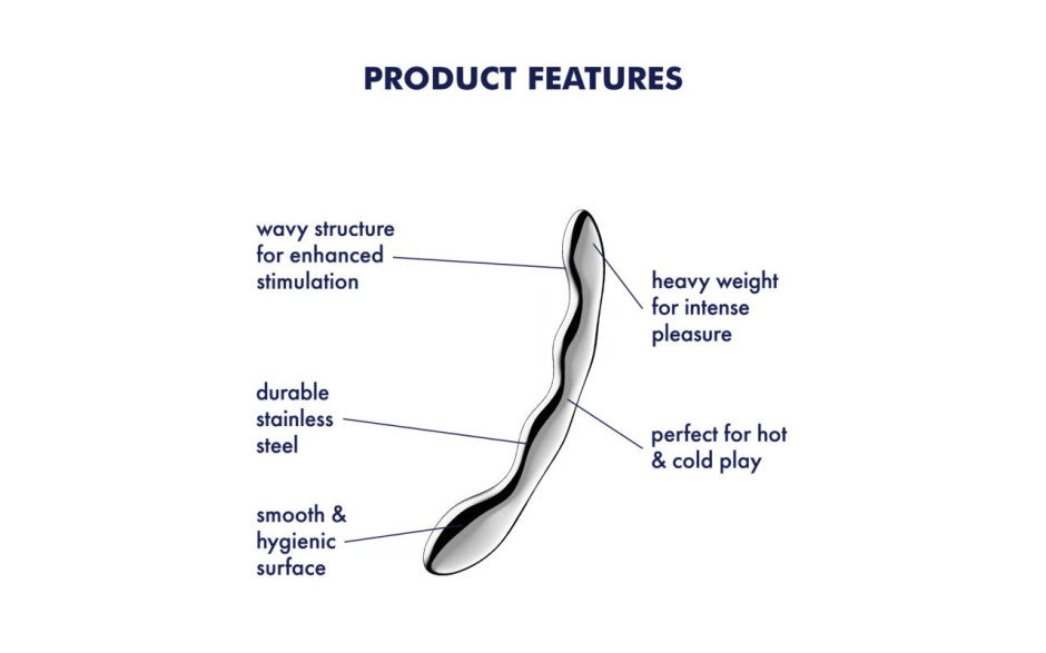 Satisfyer Cosmic Crest 2 Metal Dildo