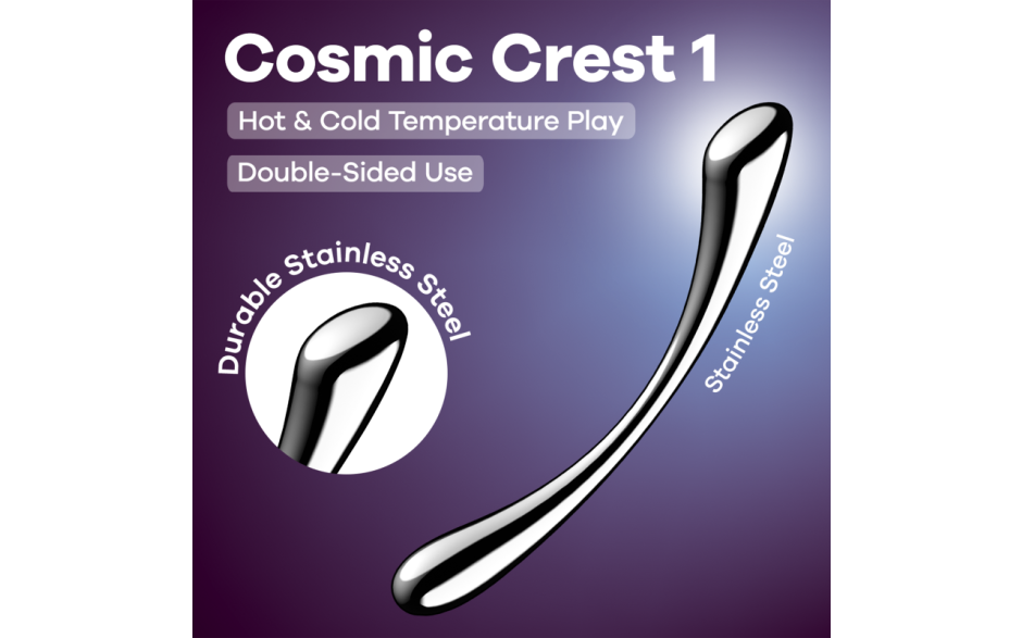 Satisfyer Cosmic Crest 1 Metal Dildo