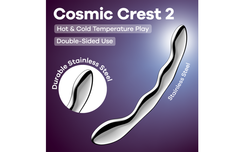 Satisfyer Cosmic Crest 2 Metal Dildo