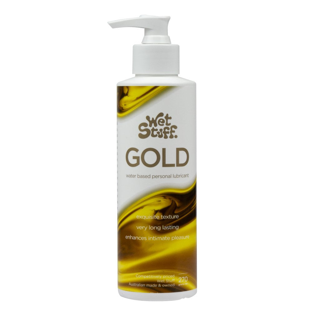 Wet Stuff Gold Lube -water based lubricant