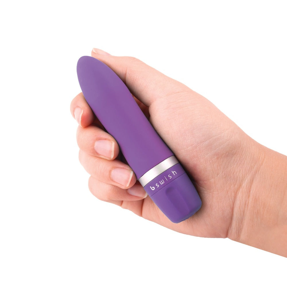 B-Swish Bcute Classic Intimate Vibrating Massager Purple