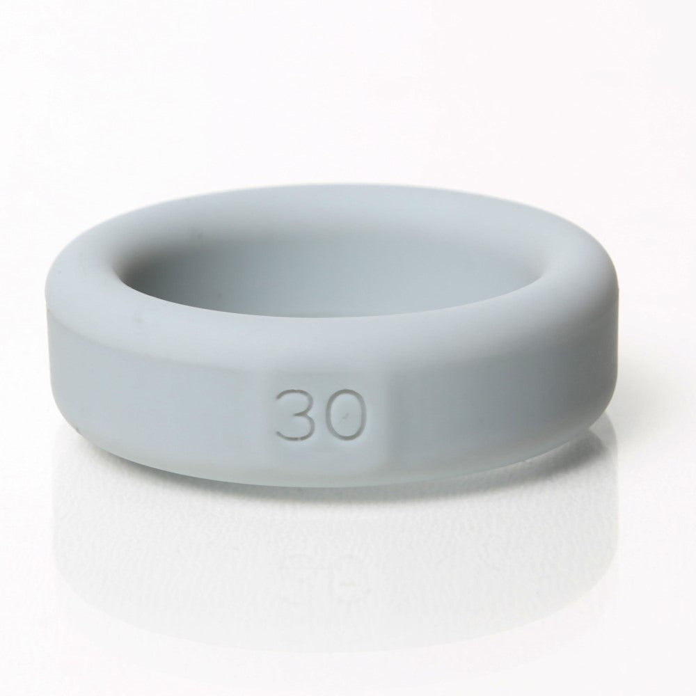 Boneyard Silicone Cock Ring 30mm - Gray