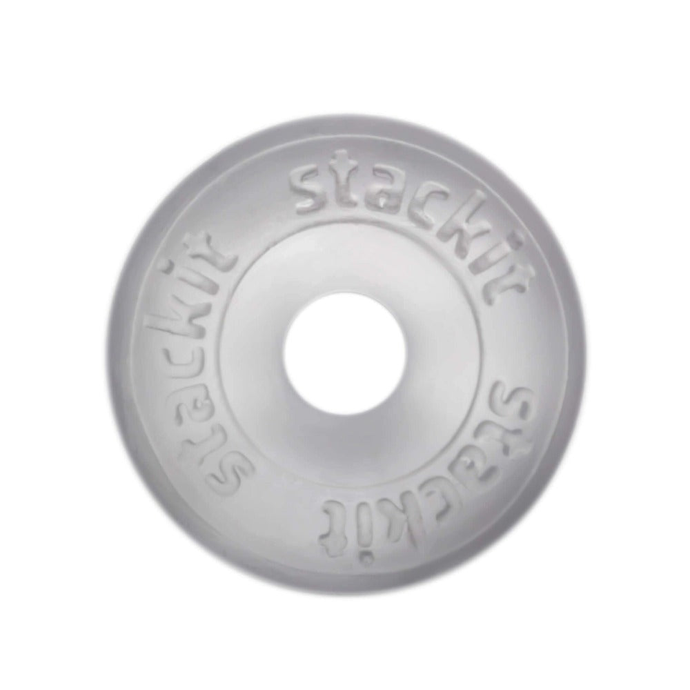 Perfect Fit Stackit Cock Ring - clear