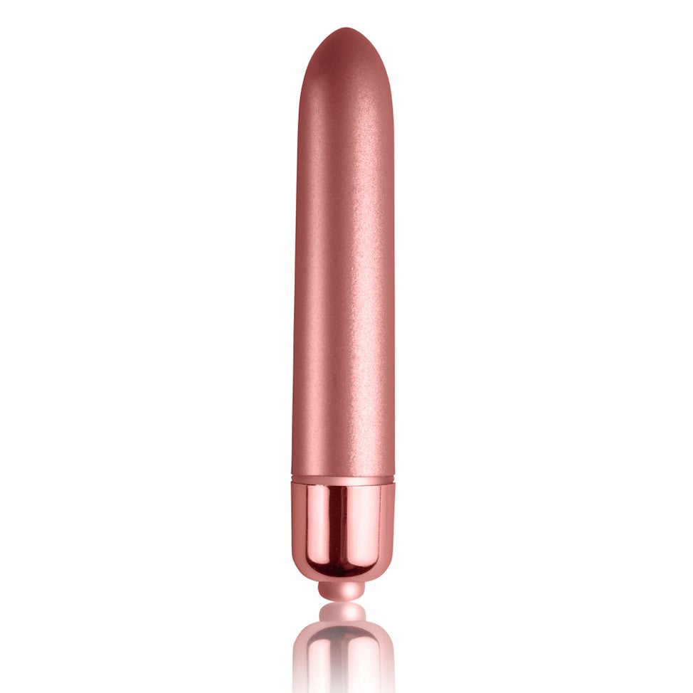 Rocks Off Touch of Velvet Mini Bullet Vibrator - Rose