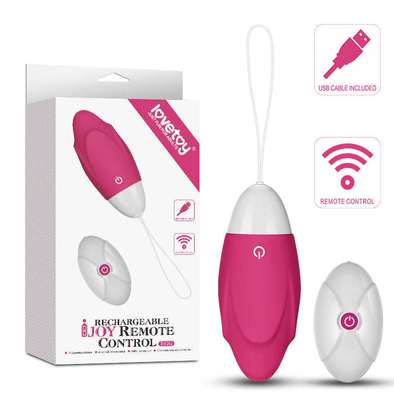 IJOY Wireless Remote Egg Vibrator  - Pink